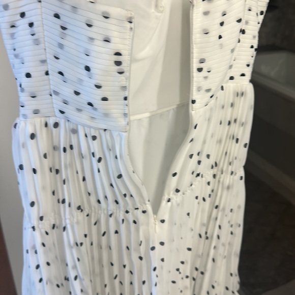 Self portrait polka dot chiffon dress - Picture 8 of 8